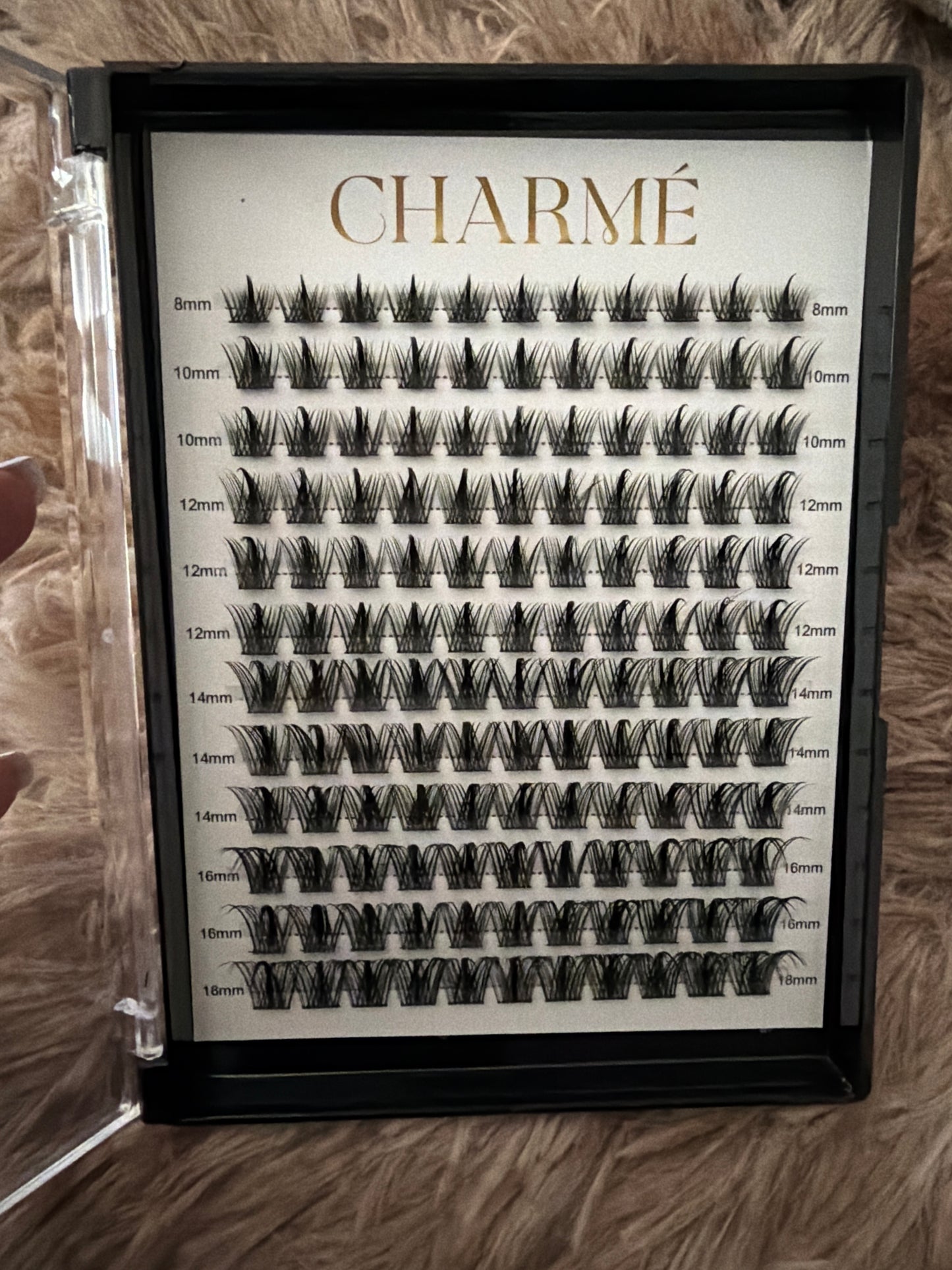 Charmé Allure Lash Sets — Wispy Cat Eye Reusable Lashes (Soft Glam)