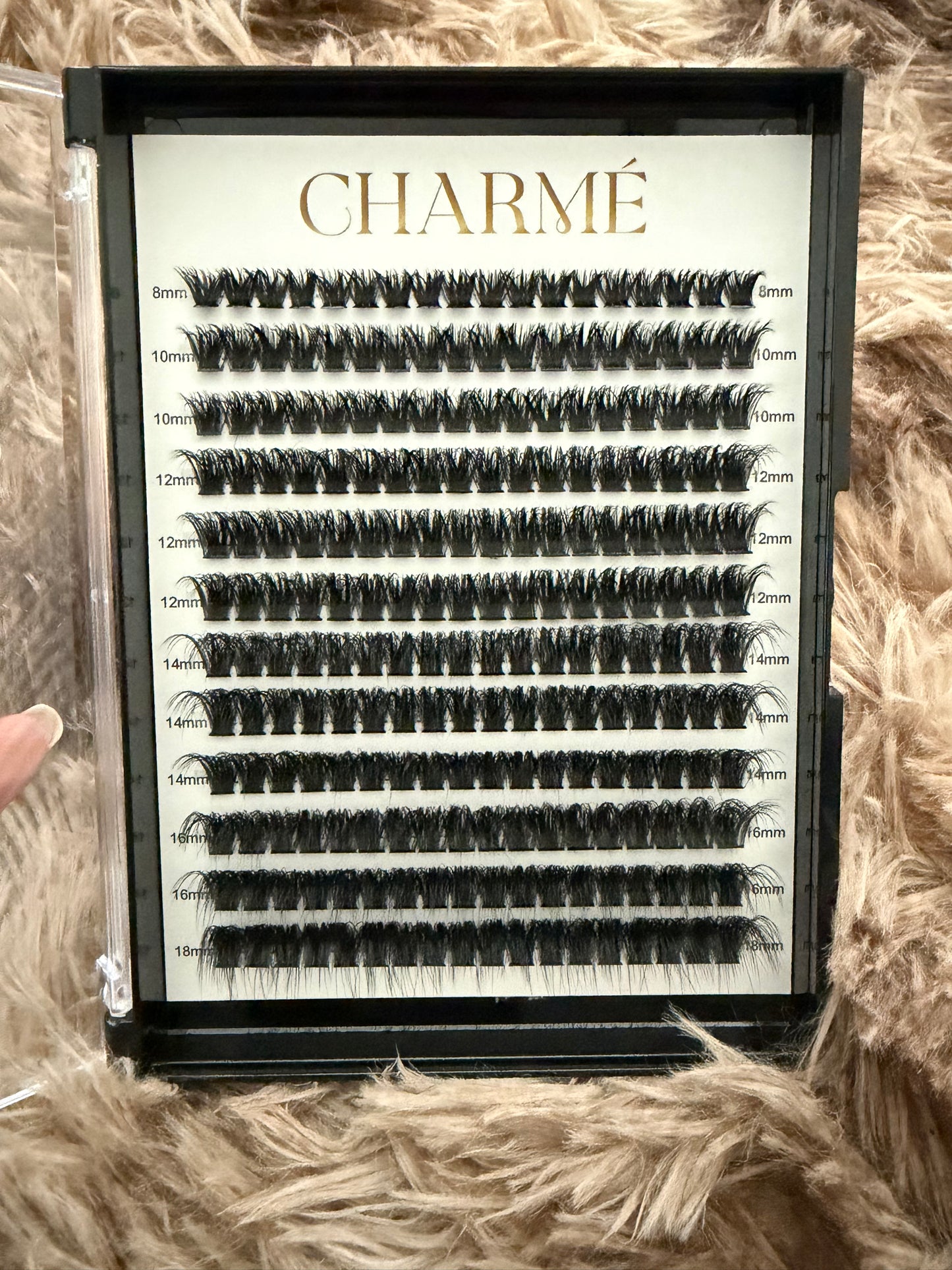 Charmé Dreamy Lash Sets — Fluffy Everyday Reusable Lashes (Soft Glam)