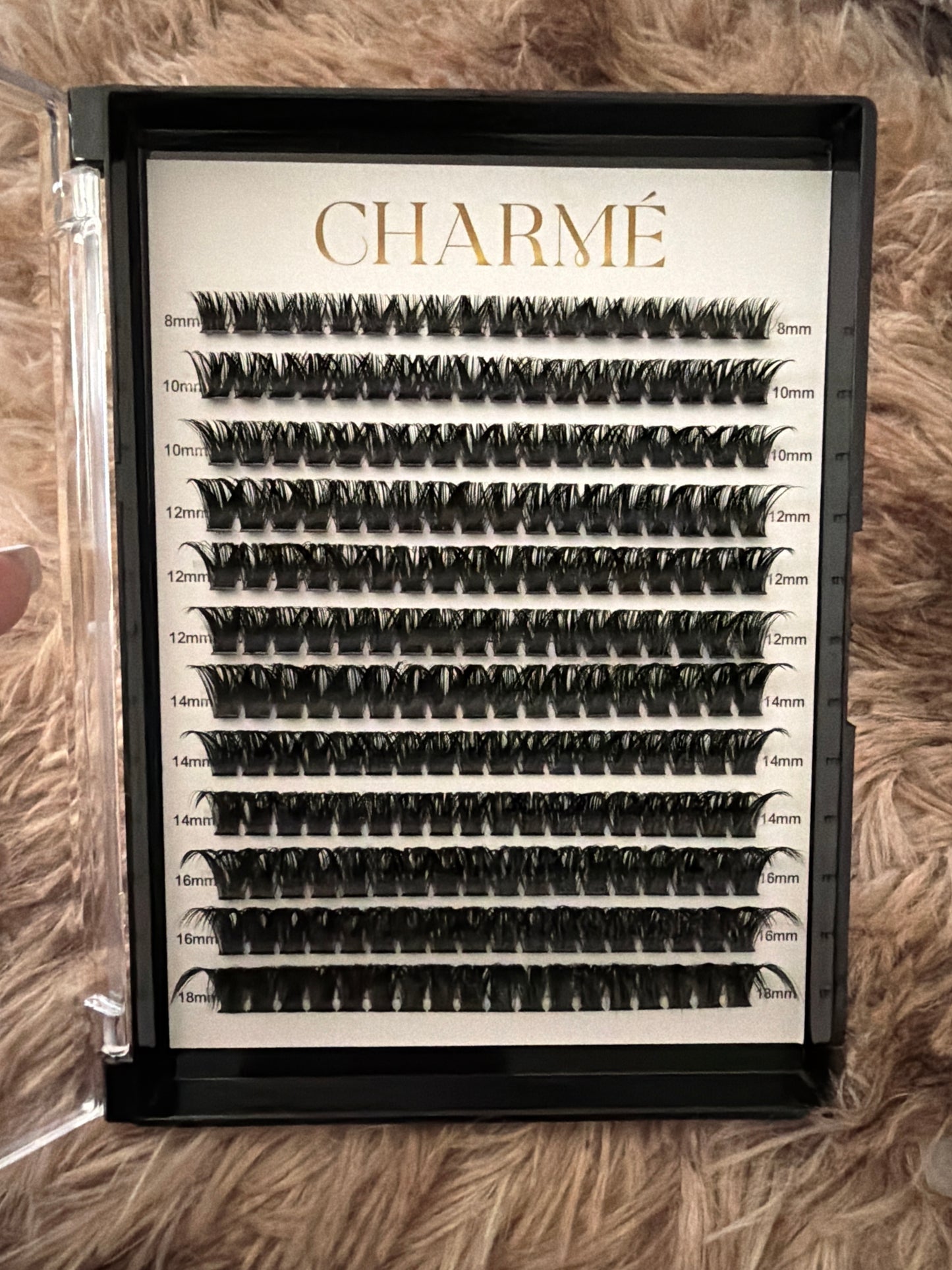 Charmé Dreamy Lash Sets — Fluffy Everyday Reusable Lashes (Soft Glam)