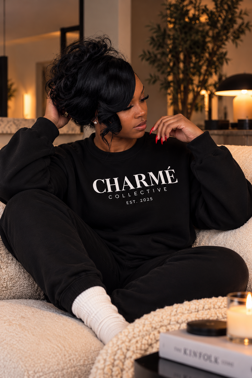 THE OG CHARMÉ SWEATSHIRT. 🖤