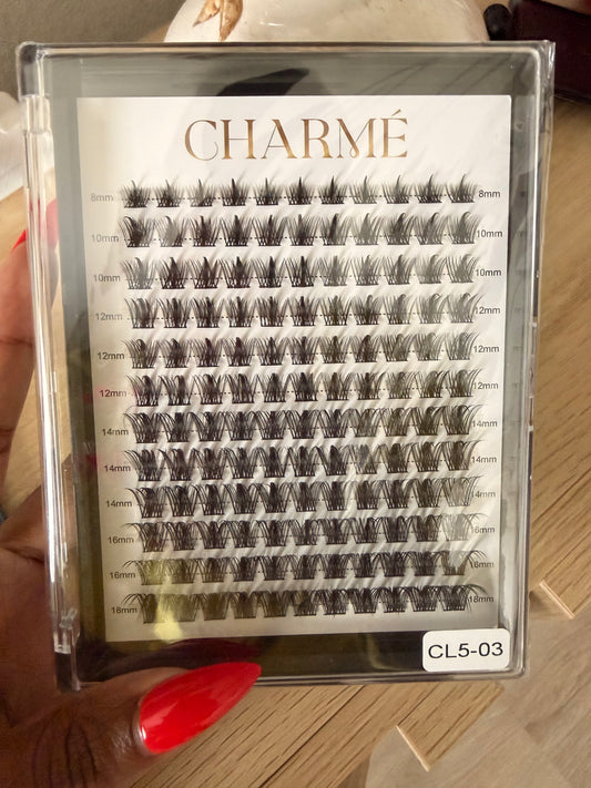 Charmé Allure Lash Sets — Wispy Cat Eye Reusable Lashes (Soft Glam)